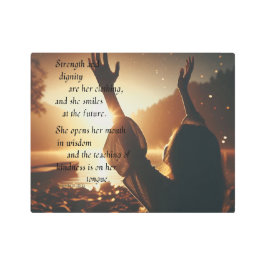 彼女のスマイルズアットザフューチャーメタルプリント メタルプリント