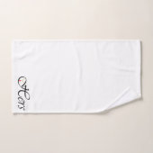 彼女のネックレス バスタオルセット (ハンドタオル)