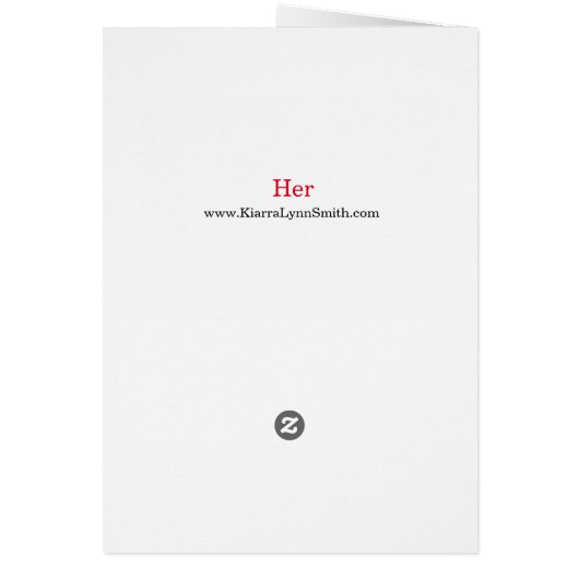 彼女のノテカード (裏面)