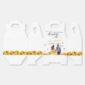 彼女のハニーのウェディングシャワーを発見  フェイバーボックス (見開き)