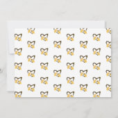 彼女のハニーハチのウェディングシャワーを発見 招待状 (裏面)