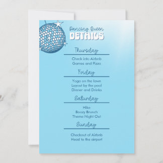 彼女のハニーハニーバチェロレッテパーティーの招待状を見つけた 招待状