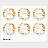 彼女のハニービー サンクス プリンスセスシャワー ラウンドシール (シート)