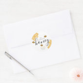 彼女のハニービー ブライダルシャワーのお気に入り ラウンドシール (封筒)
