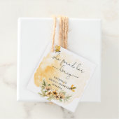 彼女のハニーフラワービーブライダルシャワーが見つかった フェイバータグ (インサイチュ)