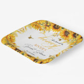 彼女のハニーブライダルシャワーが見つかった ペーパープレート (傾斜あり)