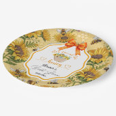 彼女のハニーブライダルシャワーが見つかった ペーパープレート (アングル)