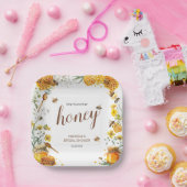 彼女のハニーブライダルシャワーが見つかった ペーパープレート (パーティー)