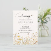 彼女のハニーブライダルシャワーの招待状を見つけた 招待状 (スタンド正面)