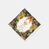 彼女のハニーブライダルシャワー スタンダードカクテルナプキン (角)