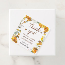 彼女のハニーブライダルシャワー フェイバータグ