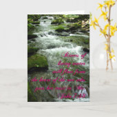 彼女のハートの挨拶状 カード (黄色い花)