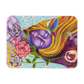 「彼女のハートは自由だ」 マグネット (横)