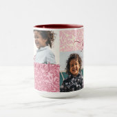 彼女のパーソナライズされたための写真コラージュ マグカップ (中央)