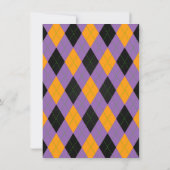 彼女のファブーとワン誕生日招待状- Blk 招待状 (裏面)