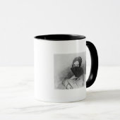 彼女のファンの後ろのジョルジュ・サンドのポートレート マグカップ (正面右)