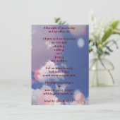 彼女のフラットグリーティングカードにあなたのショットを撃つ (スタンド正面)