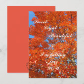 彼女のフラットグリーティングカードにあなたのショットを撃つ (正面/裏面)