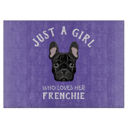 彼女のフランス人を愛しているだけの女の子 カッティングボード