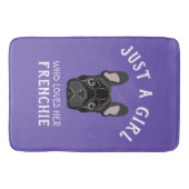 彼女のフランス人を愛しているだけの女の子 バスマット (正面)