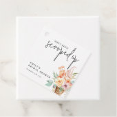 彼女のブライダルシャワーが計画された フェイバータグ (インサイチュ)