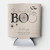 彼女のブーを見つけた ラスティック ハロウィン ウェディング シャワー 缶クーラー (正面)