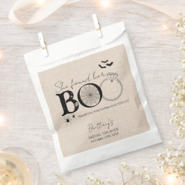 彼女のブーを見つけた ルスティック ハロウィン ウェディング シャワー フェイバーバッグ