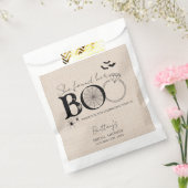 彼女のブーを見つけた ルスティック ハロウィン ブライダルシャワー フェイバーバッグ (封をした状態)