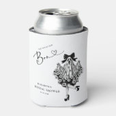 彼女のブーゴースト フローラル ブライダルシャワー 缶クーラー (缶正面)