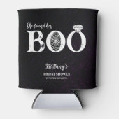 彼女のブーブラックハロウィンウェディングシャワー 缶クーラー (正面)