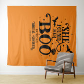 彼女のブー ハロウィン ウェディングシャワー 背景 タペストリー (インサイチュ(横))