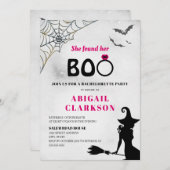 彼女のブー ハロウィン バチェロレッテ パーティー 招待状 (正面/裏面)
