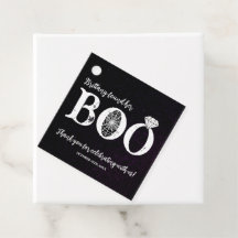 彼女のブー ブラック ハロウィン ブライダルシャワー