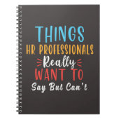 彼女のプロフェッショナルは本当に贈り物を言いたい ノートブック (正面)