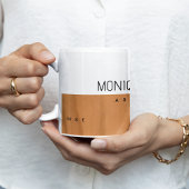 彼女のプロフェッショナル(建築家)半木半白 コーヒーマグカップ