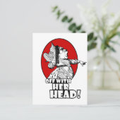 彼女のヘッドロゴとを離れて ポストカード (スタンド正面)