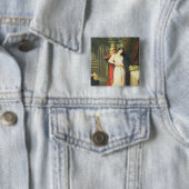 彼女のベッドに退職するDesdemona 1849年 缶バッジ (インサイチュ)