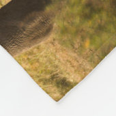 彼女のベビーとサイ フリースブランケット (角)