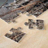 彼女のベビーとハゲ・イーグル ジグソーパズル (側面)