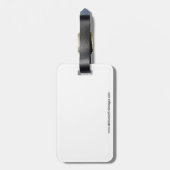 彼女のベビーとハゲ・イーグル ラゲッジタグ (裏面縦)