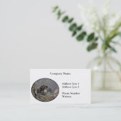 彼女のベビーとハゲ・イーグル 名刺 (スタンド正面)