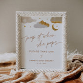 彼女のポップ・アートのポップがキラキラ星の赤ちゃんシャワーに署名するとき ポスター