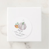 彼女のポップ・アートのポップ時 – 白いカボチャ –  フェイバータグ (インサイチュ)