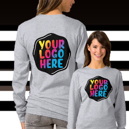 彼女のママ 新しいママ ロゴを追加 ここ カスタマイズ Tシャツ