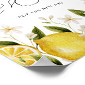 彼女のメインスクイーズアドバイス&ウィッシュブライダルシャワー ポスター (角)