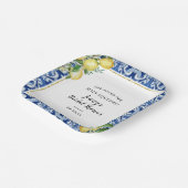 彼女のメインスクイーズレモンブライダルシャワー ペーパープレート (傾斜あり)