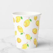 彼女のメインストロークはレモン　ブライズシャワーが見つかった 紙コップ (裏面)