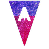 彼女のモダンで王室のなハッピーバースデーの旗布の旗 バンティングフラッグ (第3の旗)