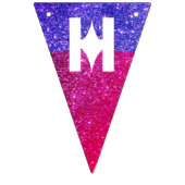 彼女のモダンで王室のなハッピーバースデーの旗布の旗 バンティングフラッグ (第2の旗)