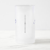 彼女のモノグラムのなマグ フロストグラスビールジョッキ (中央)